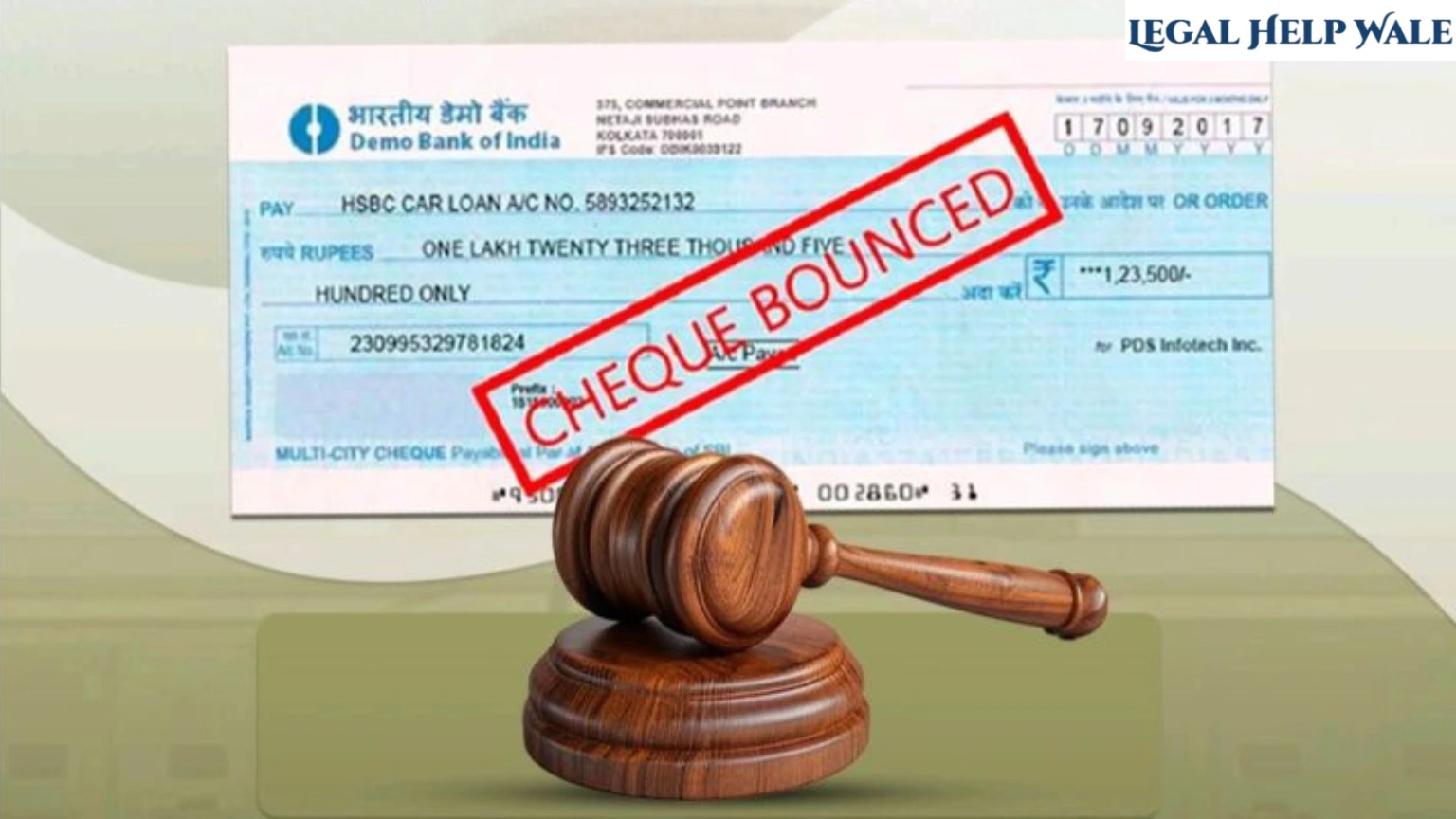 cheque bounce case